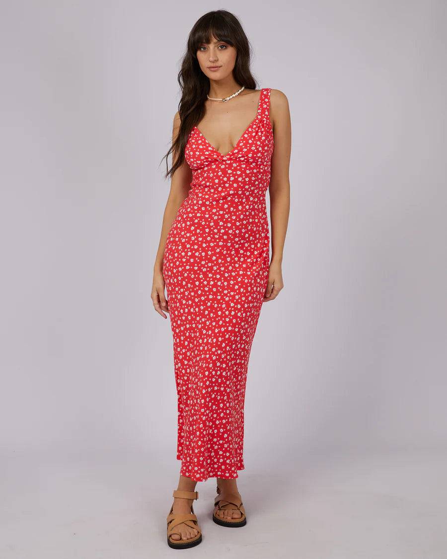 ALL ABOUT EVE GIGI FLORAL MAXI DRESS PRINT