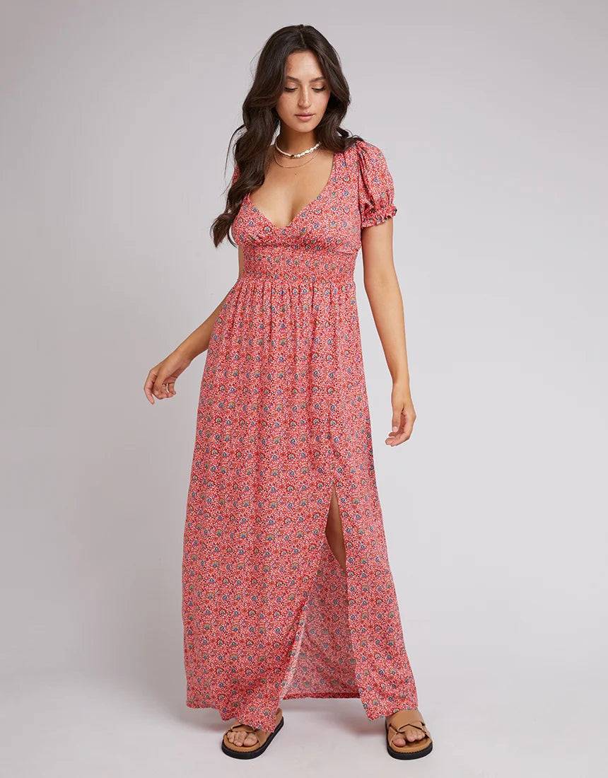 ALL ABOUT EVE ROSANNA FLORAL MAXI DRESS PRINT