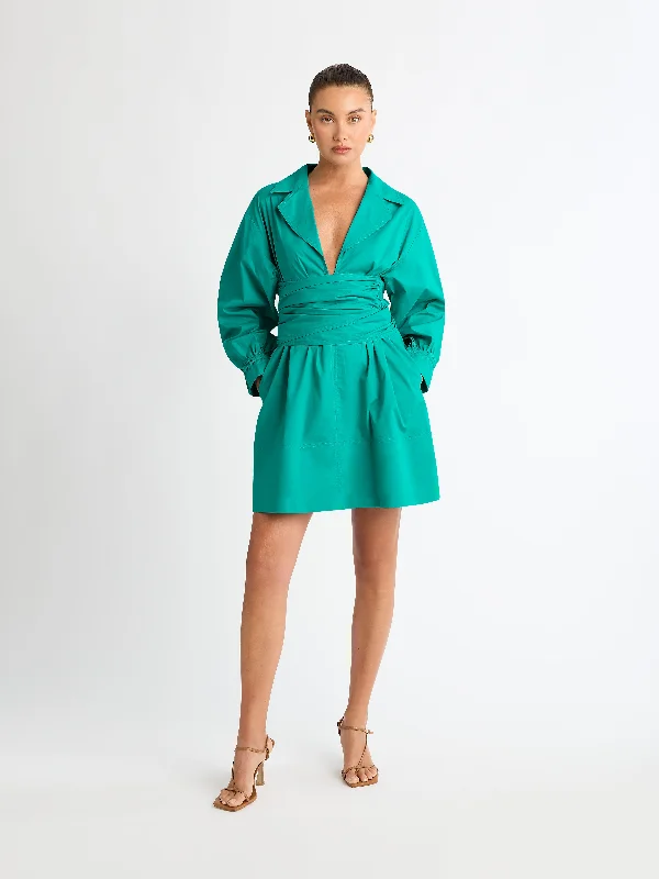 ALUNA MINI DRESS Casual Button-Up Mini Dress