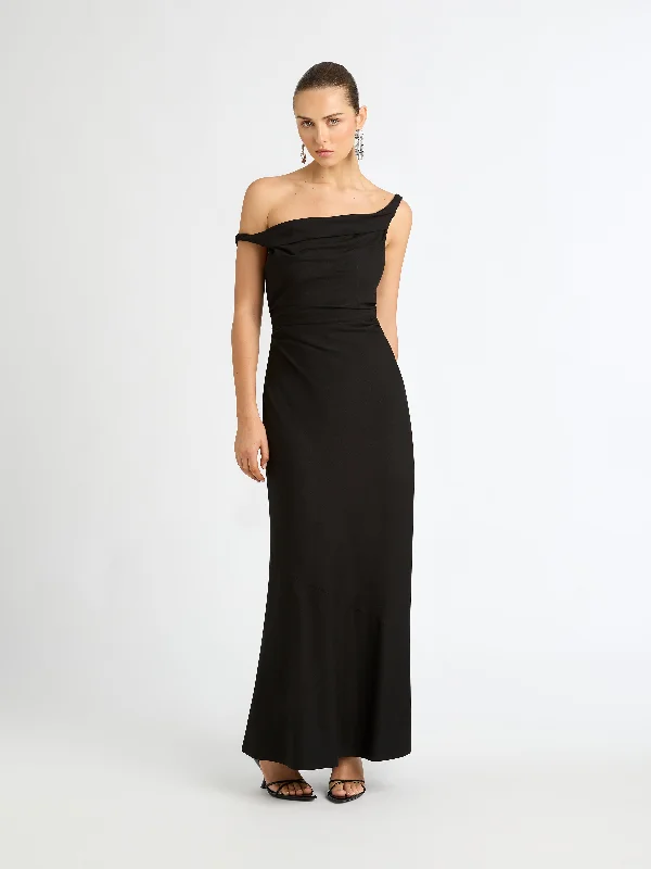 ANGELINA MAXI DRESS Trendy V-Neck Maxi Dress