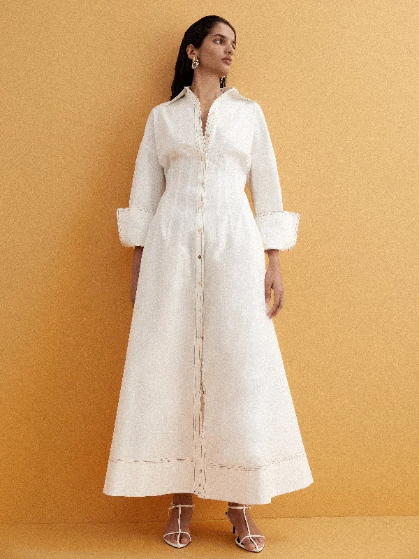 GENEVIEVE MAXI DRESS Casual Maxi Dress with Pockets
