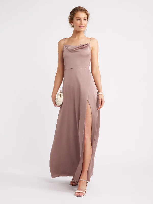 Montreal Maxi Dress Cozy Ruffle Sleeve Maxi Dress