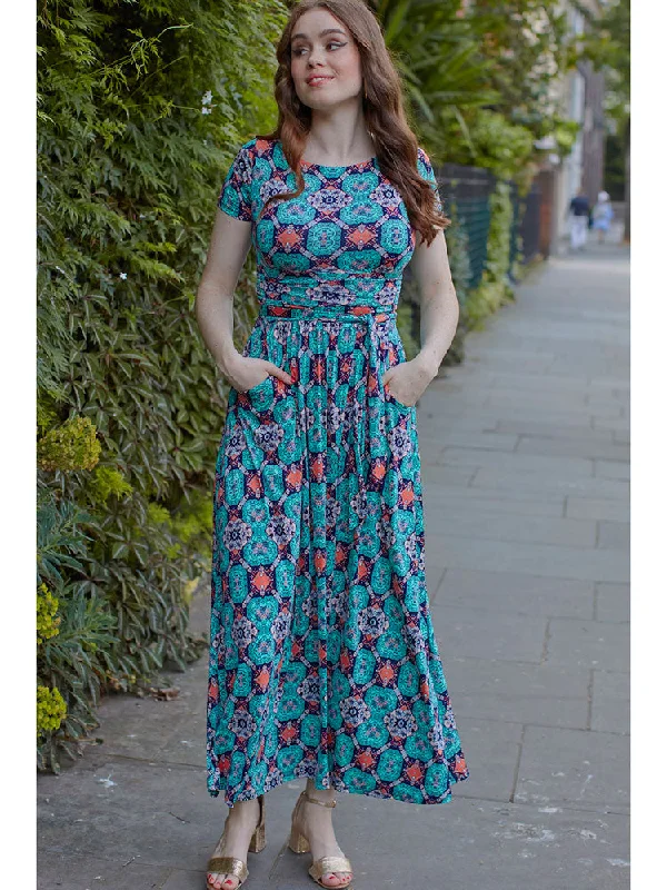 Onjenu Joni Maxi Dress Fonda Blue