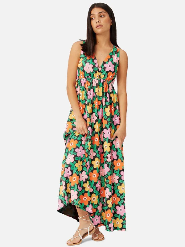 Traffic People Slow Days Maxi Dress Black