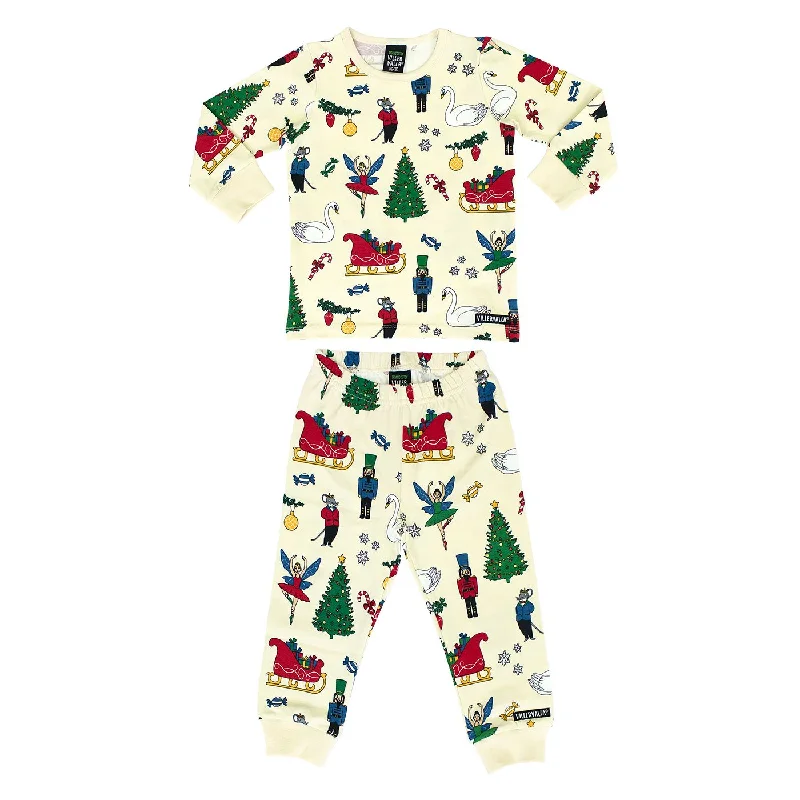 Fairytale Long Sleeve Shirt and Trouser Set - Oat - 1 Left Size 9-12 months Classic Short Sleeve Tunic