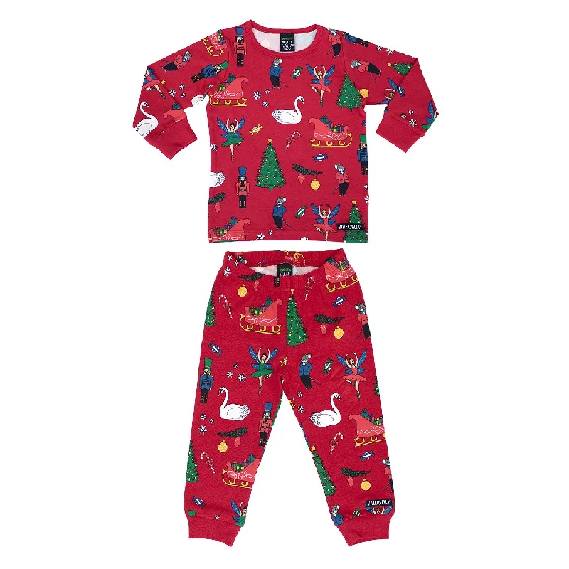 Fairytale Long Sleeve Shirt and Trouser Set - Tango - 1 Left Size 18-24 months Trendy Floral Print Tee