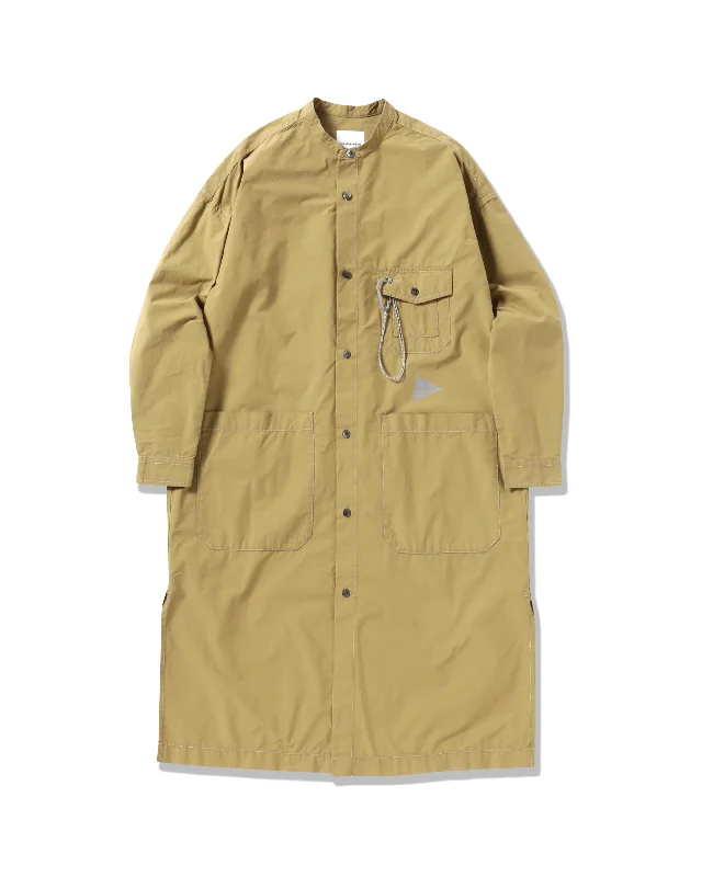 CORDURA Typewriter Long Shirt - Dark Beige Comfortable Summer Short Shirt
