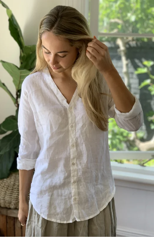 Frockk Sabina Shirt Comfortable Loose Short Sleeve
