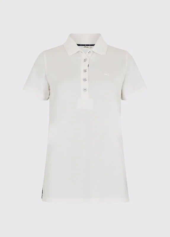 Ballyroe polo shirt - White Classic V-Neck Short Shirt