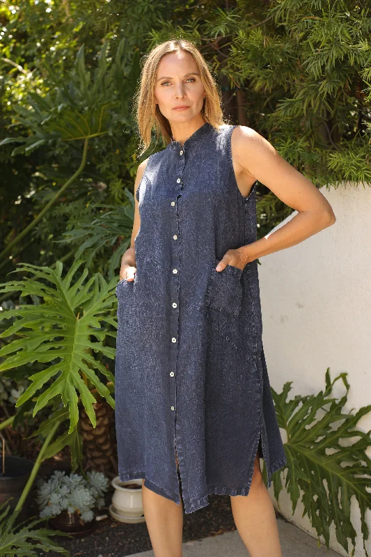Lina Long Shirt - 9GC4230 Modern Short Sleeve Top
