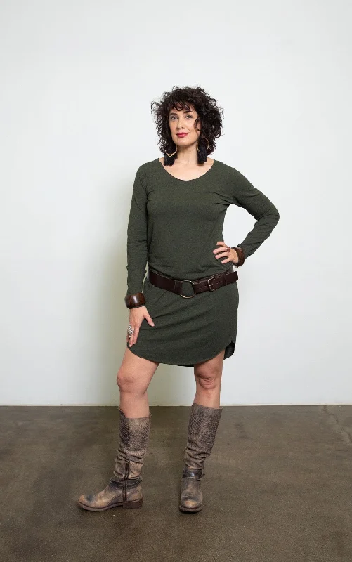 Oak Shirt Elegant Longline Short Shirt