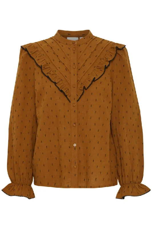 Zady Shirt - Monk's Robe Fashionable Rounded Short Shirt