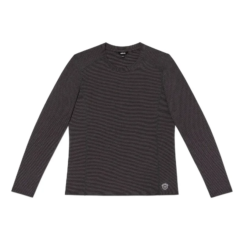 allbirds Women's Natural Run Long Sleeve Tee Fleece Fabric Down Fabric Feather Fabric