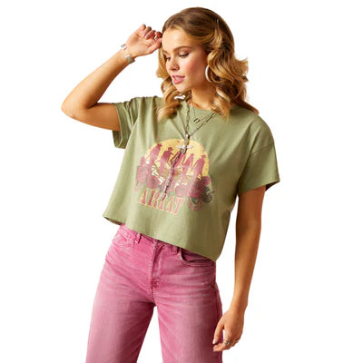 Ariat Wms Charlie SS T Shirt Sage