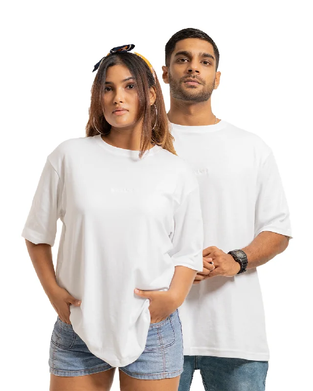 Carnage Desire Oversize Tee (Light) - Unisex Zippered Buttoned Snapped