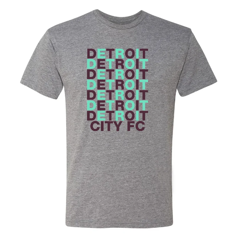 DCFC Checkered Tee- Grey Faux Fur Fabric Real Fur Fabric Shearling Fabric