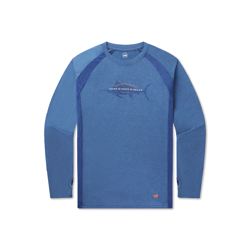 FieldTec™ Riptide Performance Tee - Hecho - Long Sleeve Mesh Blend Leather Blend Suede Blend FieldTec™ Riptide Performance Tee - Hecho - Long Sleeve Mesh Blend Leather Blend Suede Blend
