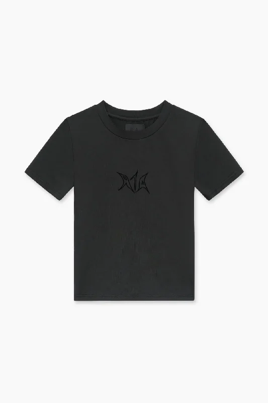 FLORA TEE | BLACK