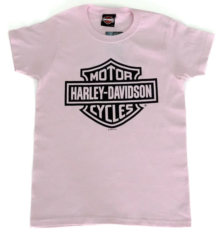 Harbour City Harley-Davidson® dealer tee - Pink B&S 40291574 Layered Multi-layer Single Layer