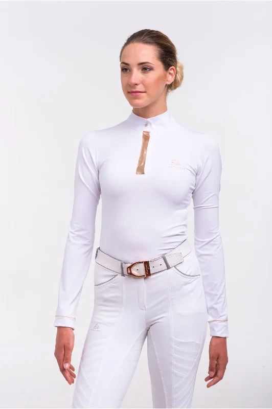 Women´s Long Sleeve Show Shirt Rose Gold