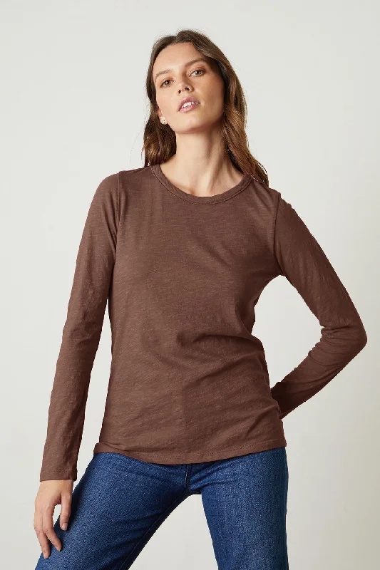 LIZZIE ORIGINAL SLUB LONG SLEEVE TEE