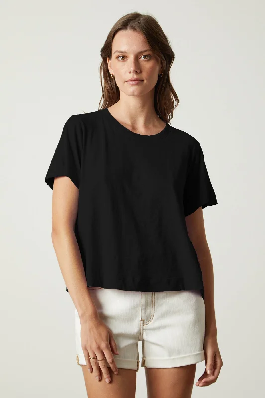 LULA COTTON SLUB SWING TEE