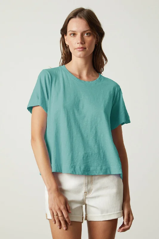 LULA COTTON SLUB SWING TEE