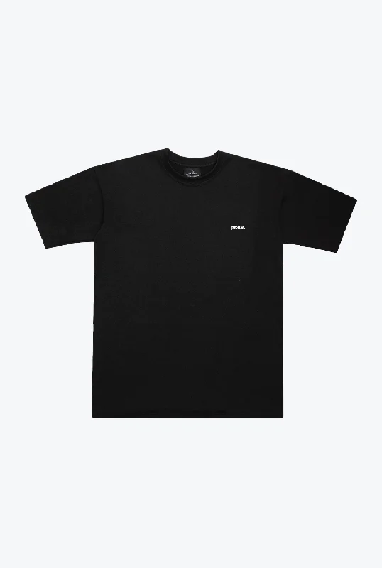 Peace Basics Heavyweight T Shirt - Black