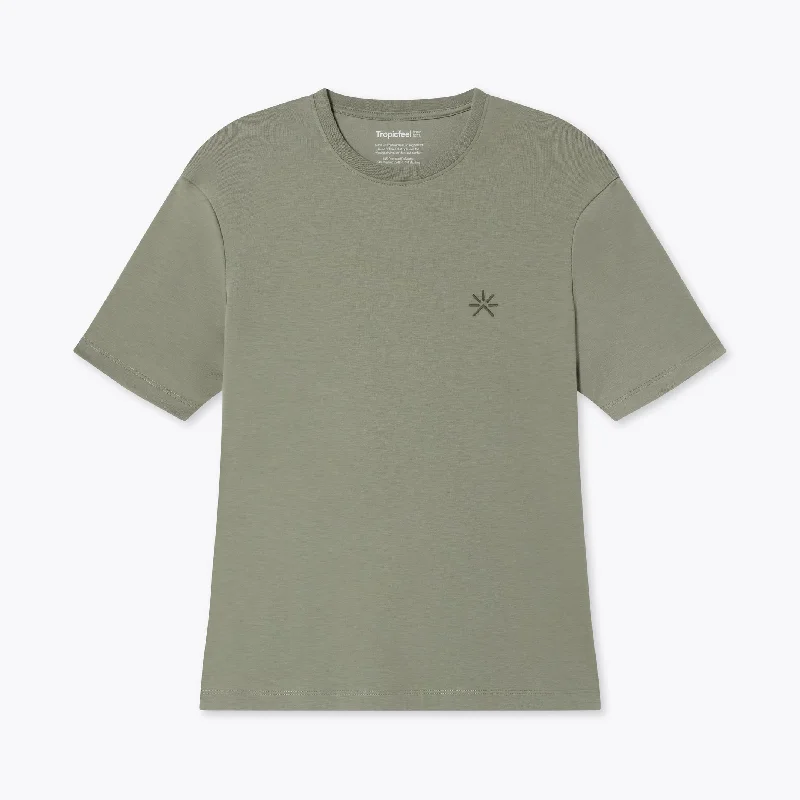 ProTravel™ Tee SS Foggy Green Women Chenille Blend Fleece Blend Nylon Blend