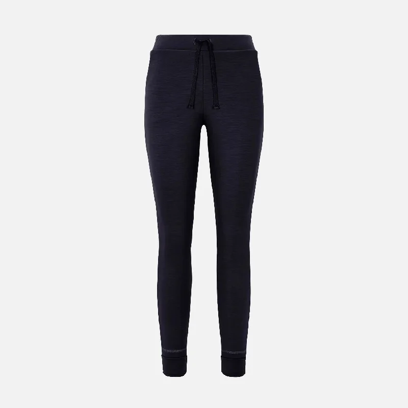 Womens Merino Wool 24-7 Trouser - Midnight Trousers Gym Athletic