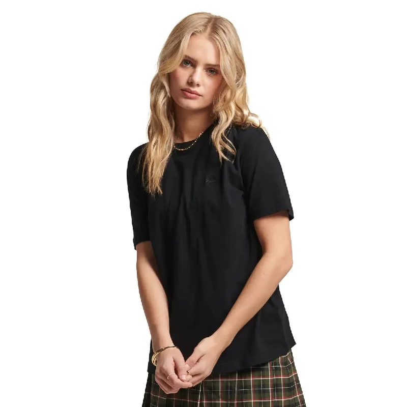 Superdry Women's Vintage Logo Embroidered Tee Chenille Fabric Brocade Fabric Lace Fabric Superdry Women's Vintage Logo Embroidered Tee Chenille Fabric Brocade Fabric Lace Fabric