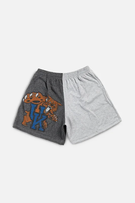 Unisex Rework Kentucky University Tee Shorts - M Graphic T-Shirt Round Neck Polyester Unisex Rework Kentucky University Tee Shorts - M Graphic T-Shirt Round Neck Polyester