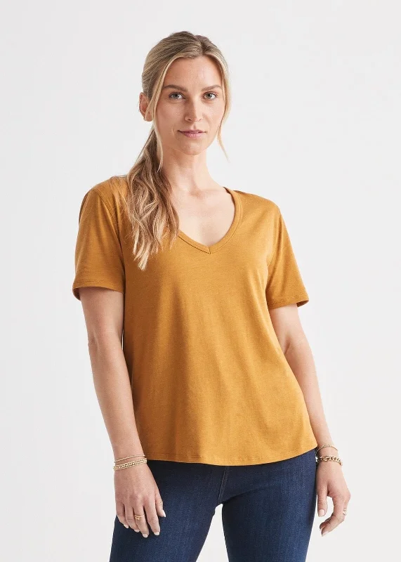 The Only Tee V-Neck - Sienna