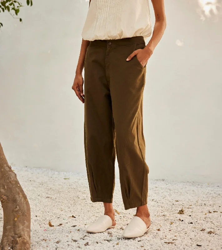 Olive Dreams Trouser Trousers Running Lightweight