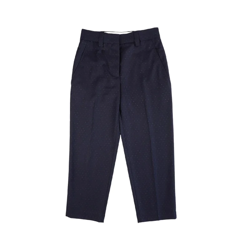 Acne Studios Dress Pants - Women's 36 Trousers Solid Black