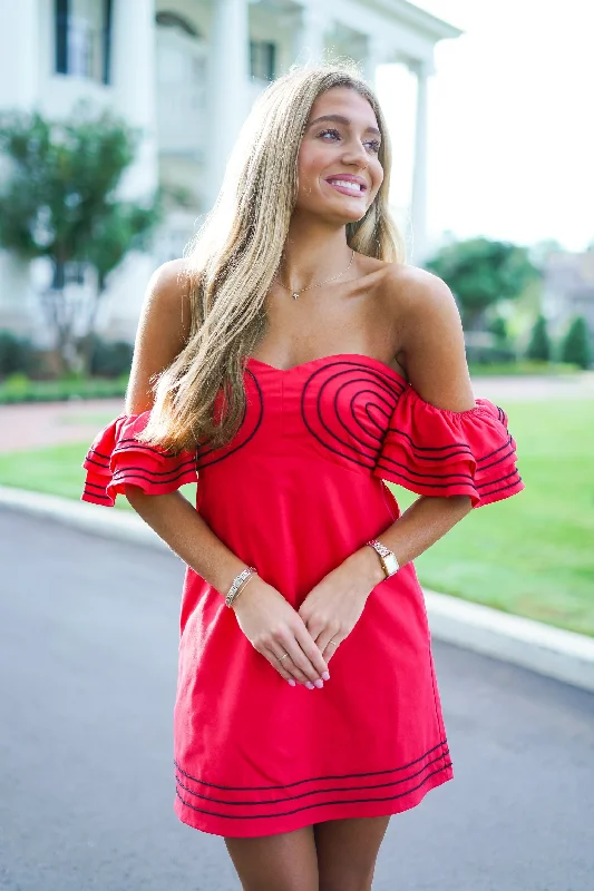 Bora Bora Dress - Cherry