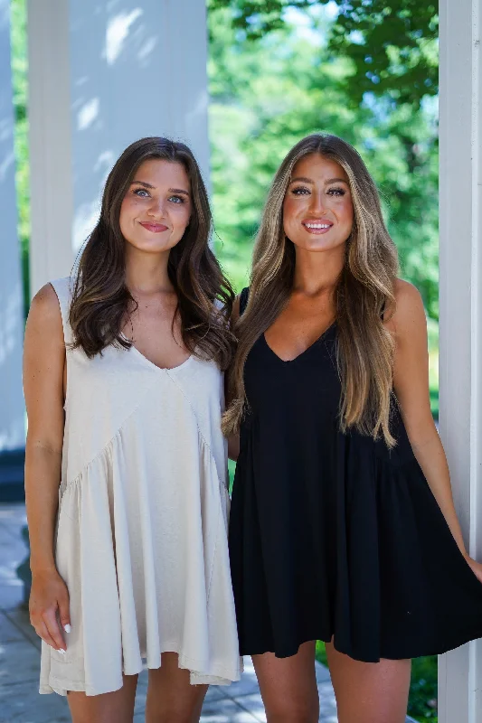 Cambrie Dress - Beige
