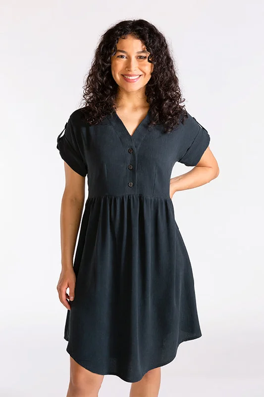 Chalk and Notch Fringe Dress and Blouse