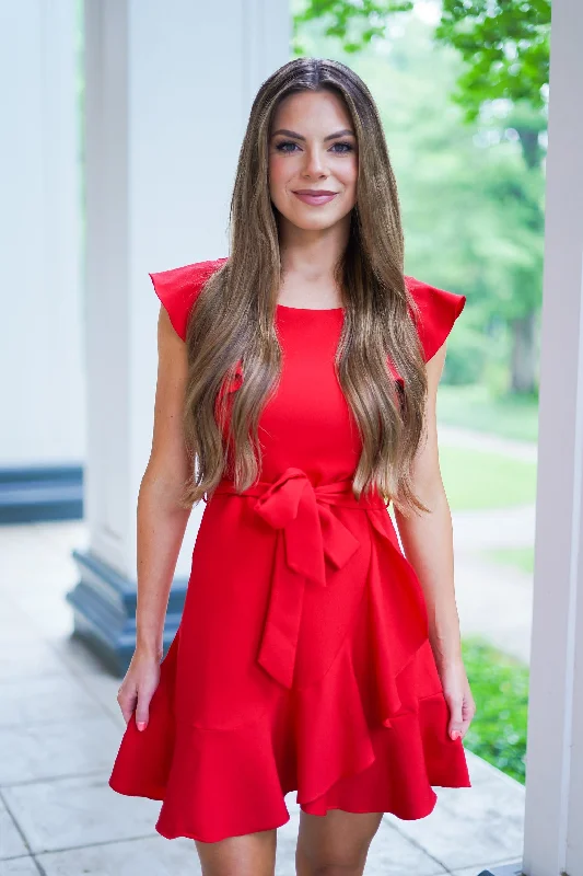 Cosette Dress - Red