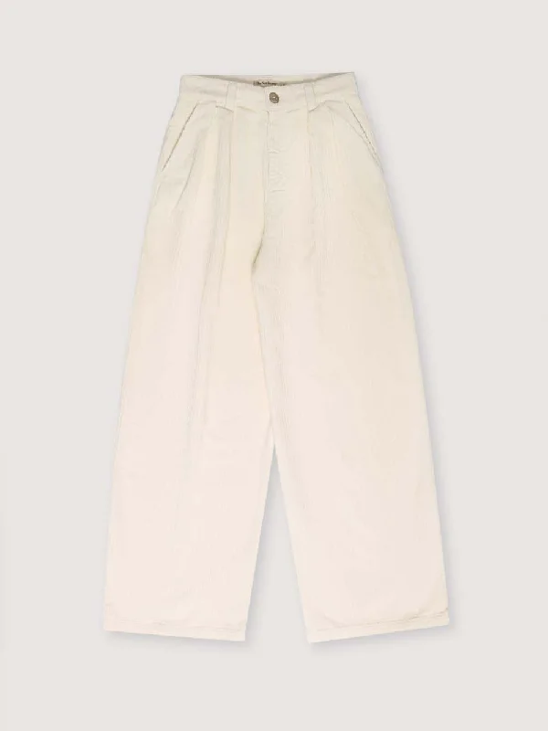 Cream Corduroy Trousers Trousers Palazzo Wide Leg