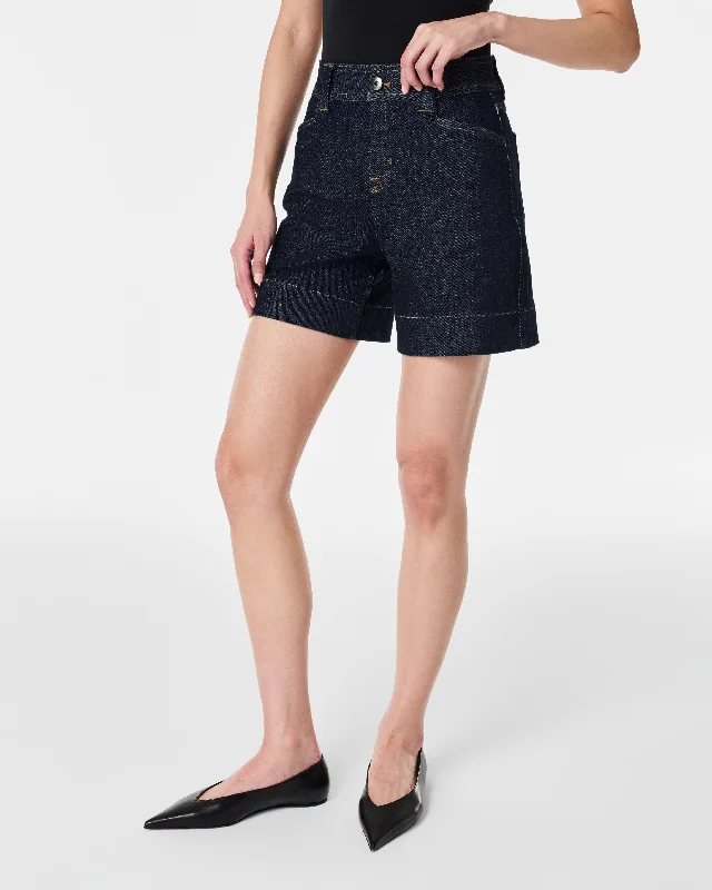Denim Trouser Short, 6" Trousers Ceremony Elegant