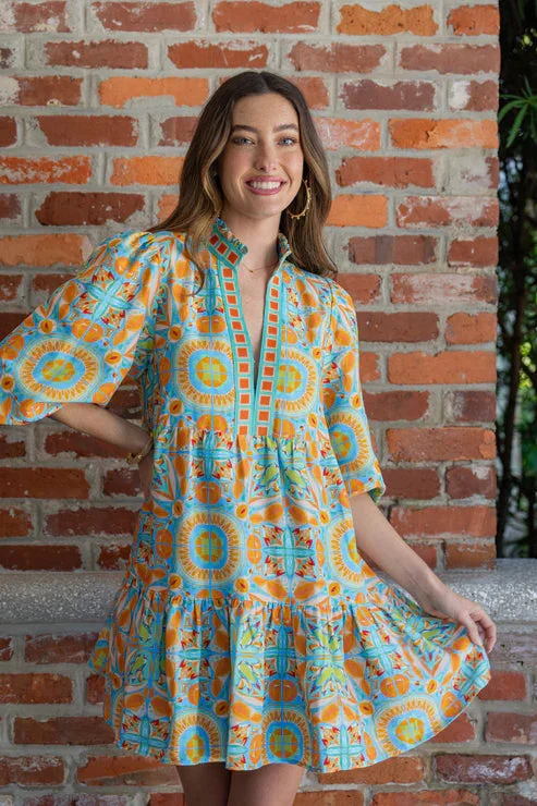 Frankie Dress - Poolside - FINAL SALE