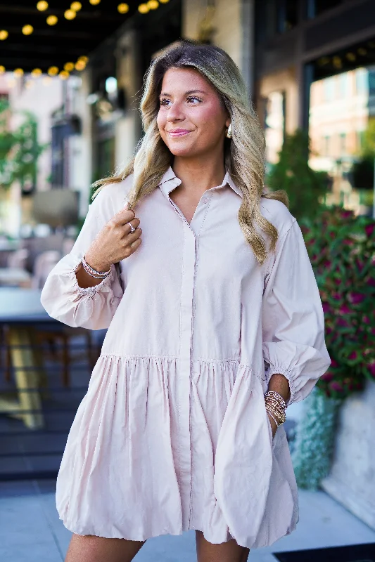 Janine Dress - Beige