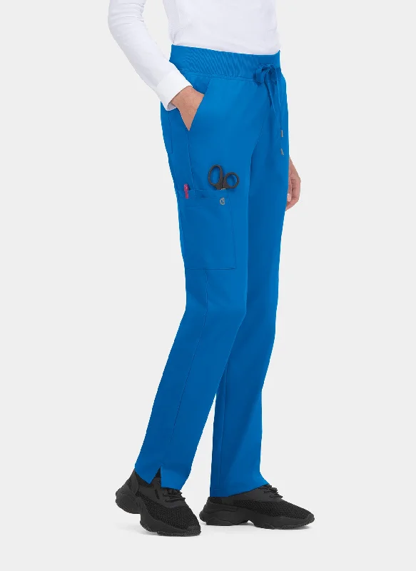 Koi Cureology Atria Scrub Trousers - Royal Trousers Palazzo Wide Leg