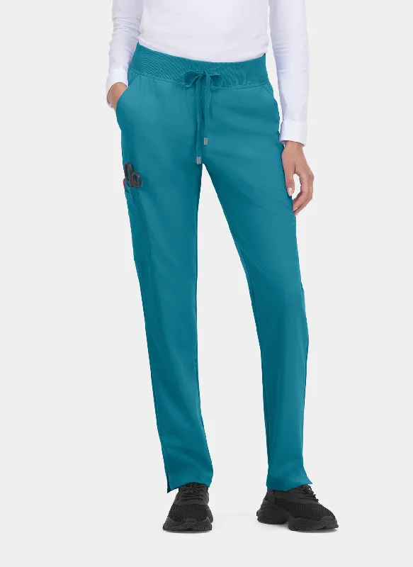 Koi Cureology Atria Scrub Trousers - Teal Trousers Bootcut Casual