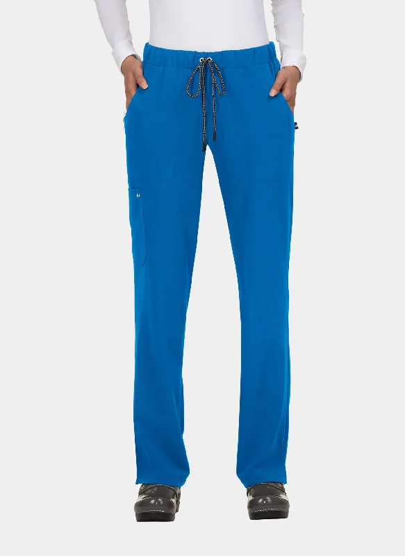 Koi Next Gen Everyday Hero Scrub Trousers - Royal Trousers Leather Faux