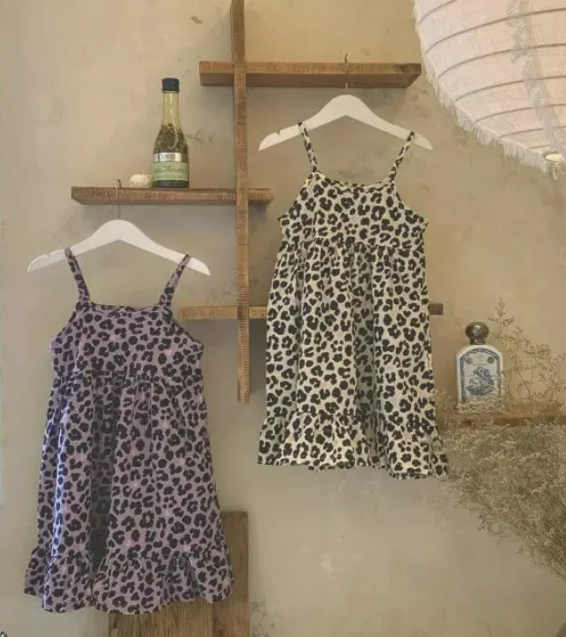 Leopord Dress - 2 Colors