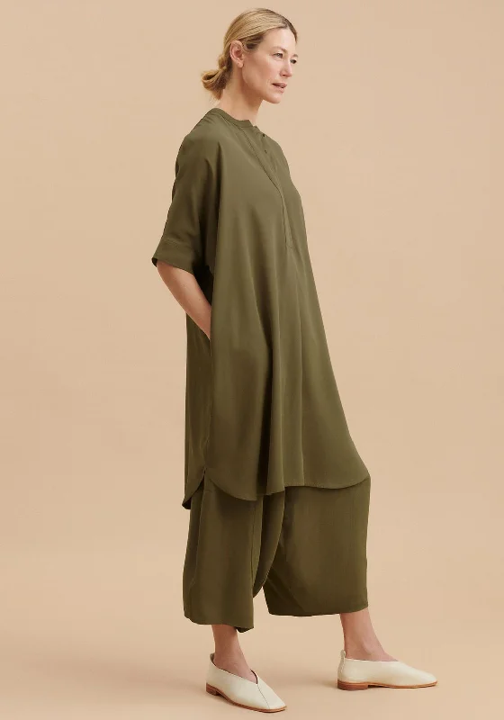 Masai Noalta Oversized Tunic Dress, Khaki