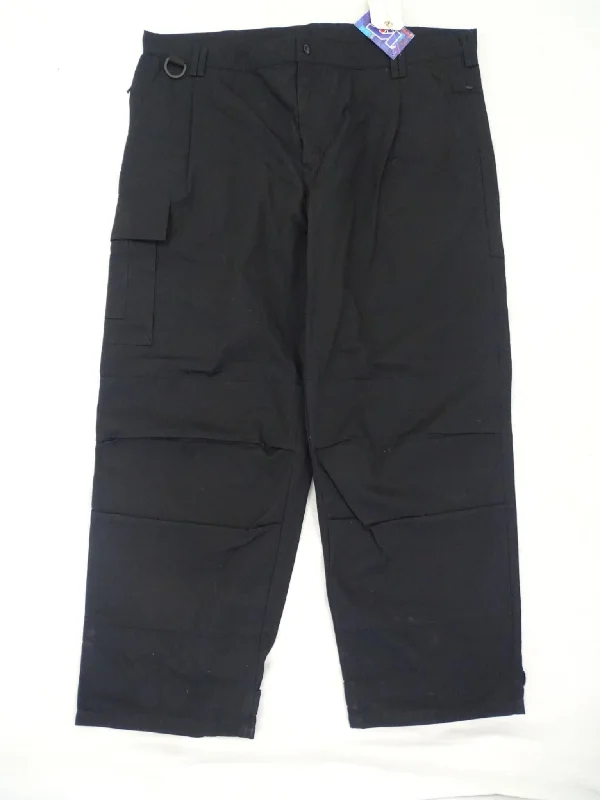 KIT DESIGN Cargo Ripstop Tactical Women's Black Trouser WKITCARGO1N Trousers luxurious high-end