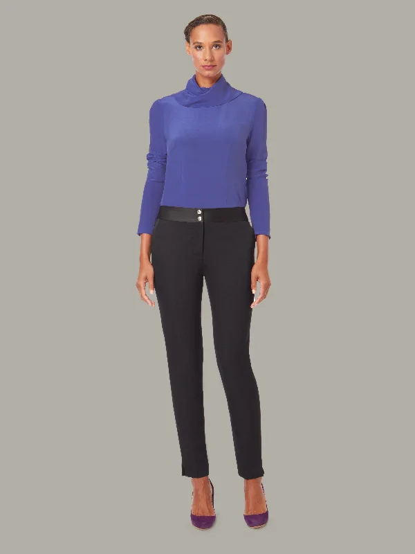 OBELISK | Slim-Legged Tailored Trousers Trousers Cargo pockets
